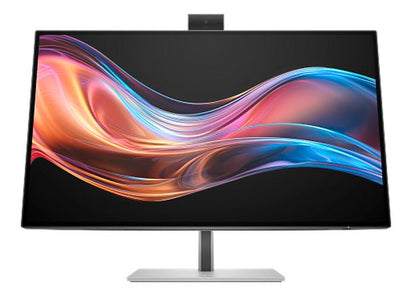 HP Series 7 Pro 727PM 27' 4K UHD Thunderbolt IPS Conferencing Monitor 3840x2160 16:9 5ms Height Adjust Tilt Swivel Pivot Webcam Speakers USB-C VESA
