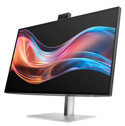 HP Series 7 Pro 727PM 27' 4K UHD Thunderbolt IPS Conferencing Monitor 3840x2160 16:9 5ms Height Adjust Tilt Swivel Pivot Webcam Speakers USB-C VESA