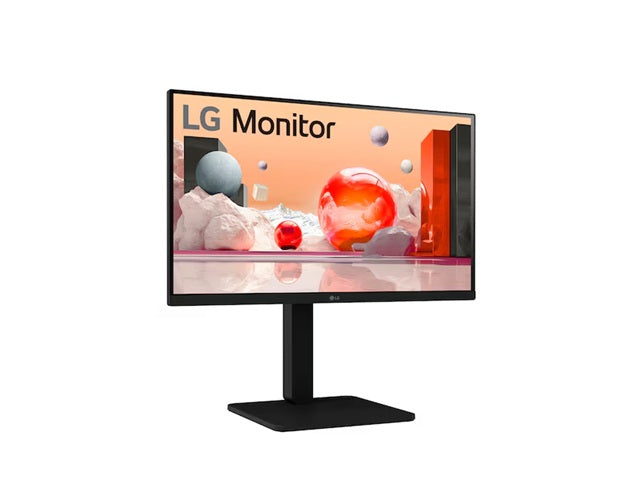 LG 24' Full HD IPS Monitor â€” 1920Ã—1080, 100â€¯Hz, builtâ€‘in power & speaker, versatile stand (tilt/height/swivel/pivot), Reader Mode & Flicker Safe