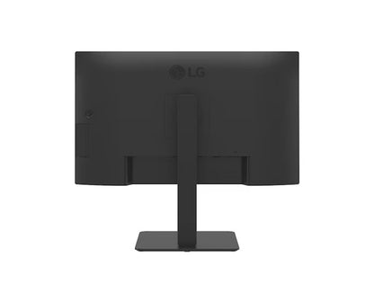 LG 27' QHD IPS Monitor, 2560x1440, HDR10, 99% sRGB, 75â€¯Hz, integrated power, adjustable stand (tilt/height/swivel/pivot), Flicker Safe & Reader Mode