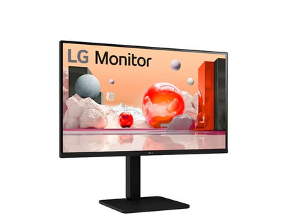 LG 27' Full HD IPS Monitor â€“ 1920Ã—1080, 100â€¯Hz, builtâ€‘in power & speakers, versatile stand (tilt/height/swivel/pivot), Reader Mode & Flicker Safe