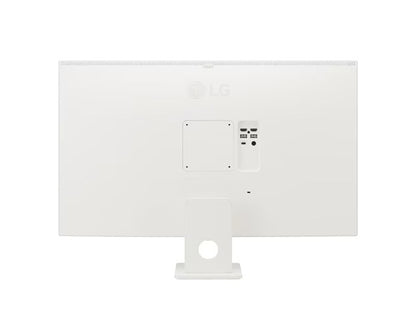 LG 31.5' 4K UHD Smart Monitor with webOS, USB-C PD 65W, AirPlay 2, Screen Share, Bluetooth, Magic Remote support, and tilt adjustable stand