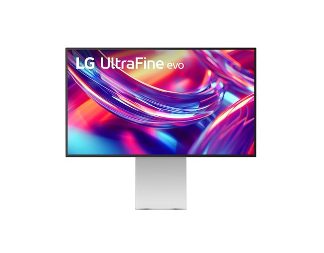 LG UltraFineâ„¢evo 32' 6K monitor with IPS Black, HDR600, DCI-P3 98%, Adobe RGB 99.5%, Thunderbolt 5, HDMI 2.1, and tilt/height/pivot adjustments