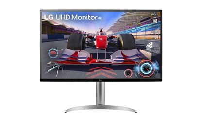LG 31.5' UHD 4K Monitor with 144Hz via HDMI 2.1, HDR10, DCI-P3 90%, USB-C PD 65W, AMD FreeSyncâ„¢ Premium, and tilt/height/pivot stand