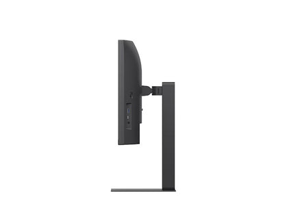 LG 34' UltraWide 21:9 WQHD Curved IPS Monitor with 3440x1440 resolution, sRGB 99%, HDR10, 100Hz, 5ms response, and tilt/height/swivel stand