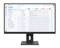LENOVO ThinkVision E27-40 27' FHD IPS Monitor 1920x1080 16:9 4ms 100Hz Anti-glare Tilt Swivel Pivot Height Adjust VGA DP HDMI VESA 3yr WTY Black