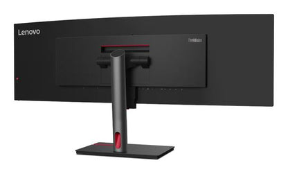 LENOVO ThinkVision P49W-30 49' Dual QHD Curve Monitor IPS 5K 5120x2160 21:9 Height Adjustable Tilt Swivel DP HDMI TBT4 USB-C Hub USB-B LAN Audio VESA