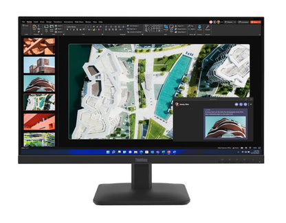 LENOVO ThinkVision S27-4E 27' FHD IPS Monitor 1920x1080 16:9 4ms 100Hz 300 cd/mÂ² Anti-glare Tilt VGA HDMI VESA 3yr WTY Black