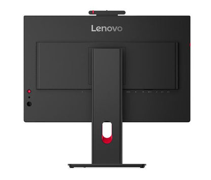 LENOVO ThinkVision T24D-4V 23.8'24' FHD IPS Monitor 1920x1080 16:9 Height Adjustable Tilt Swivel Pivot DP HDMI USB-C hub LAN Hub built-in Webcam Speak