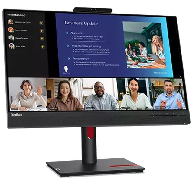 LENOVO ThinkVision T24V-30 23.8'/24' 75Hz FHD IPS Monitor 1920x1080 16:9 4ms Hei