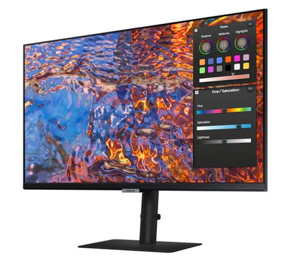 Samsung 27' S8 4K FHD Monitor 60Hz IPS Flat 3840x2160 16:9 5ms 350 nits 1xDP1.4 1xHDMI2.0 LAN 1xUSB-C (90W) Hub 3.0x3 HAS VESA 3YR WTY
