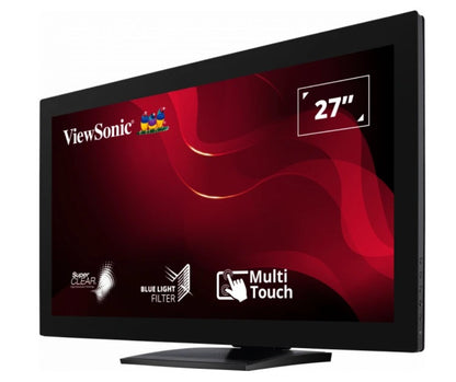 ViewSonic 27' TD2760 10-point Touch Screen, RS232 Serial Port, Advance Ergonomic