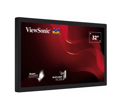 ViewSonic TD3207 32' 1080p Open Frame 10-Point PCAP Touch Monitor, 24/7 Operatio