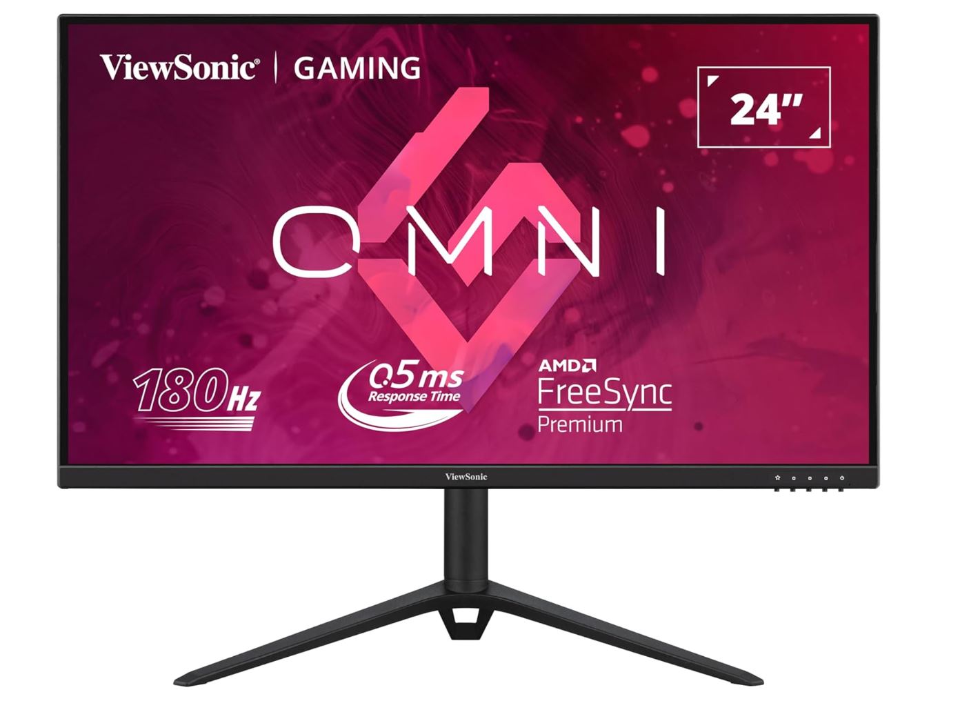ViewSonic 24' 180Hz 0.5ms, Fast IPS, Crisp Image and Smooth play. VESA Clear MR
