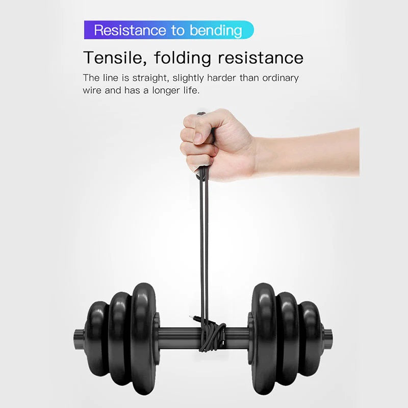 USP BoostUp Braided USB-C to USB-C Cable (3M) Black -3A Fast & Safe Charge,Strong & Durable,Samsung Galaxy,Apple iPhone,iPad,MacBook,Google,OPPO,Nokia