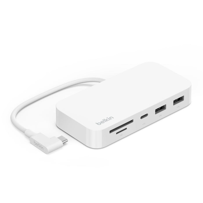 Belkin Connect USB-C® 6-in-1 Multiport Hub with Mount, Thunderbolt 3, 10Gbps, 2