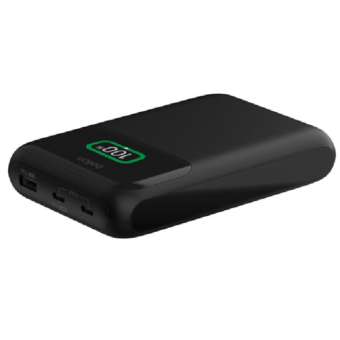 Belkin BoostCharge 20k 65W Laptop Power Bank + Cable - Black(BPB020BTBK),1xUSB-C