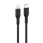 Belkin Boostcharge Pro Braided Lightning to USB-C Cable (2M) - Black (CAA022FQ2MBK),3A/15W, 480Mbps,350K+ Bends,Apple, MFI-Certified, 2 Years Warranty