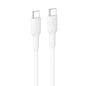 Belkin BoostCharge USB-C to USB-C Cable (1M) - White (CAB023fq1MWH), 3A/60W, 480Mbps, 300K+ Bends, Apple iPhone ,USB-IF Certified,2 Years Warranty