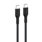 Belkin BoostCharge Pro Braided USB-C To USB-C Cable (2M) - Black (CAB025FQ2MBK), 5A/240W, 480Mbps, 350K+ Bend, USB-IF Certified, 2 Years Warranty
