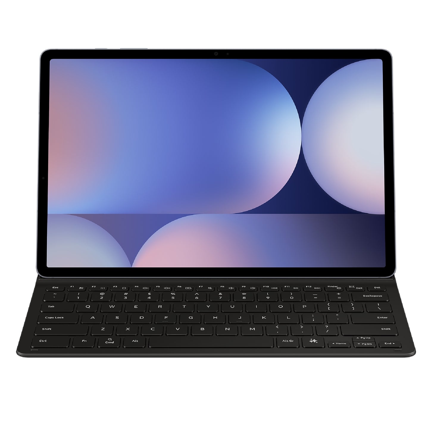 Samsung Galaxy Tab S10+ / Tab S9+ / Tab S9 FE+ Book Cover Keyboard Slim Black -