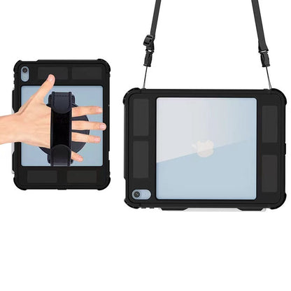 USP Apple iPad (11.0') 11th Gen (A16)/iPad 10th Gen (10.9') WaterProof Case Black-Support Smart Control Keyboard, 360Â° Rotation, 3 Year Warranty