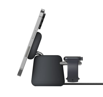 Belkin BoostCharge Pro 2-in-1 Wireless Qi2 Charging Dock + 30W USB-C PSU + USB-C Cable (1.5M) - Black (WIZ027auH36), 15W, CEW $2500, 2 Years Warranty