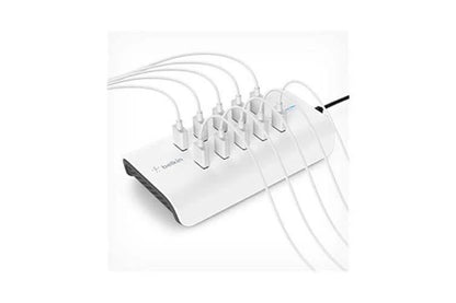Belkin 10-Port USB Charging Station / Hub 10xUSB-A Ports(2.4Amps),Intelligent Ch