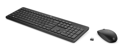 HP 230 Wireless Keyboard & Mouse Combo 12 function keys chiclet comfortable low