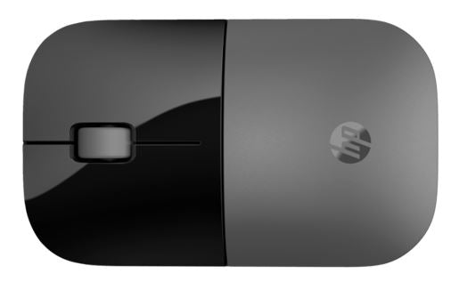 HP Wireless Mouse Z3700 Dual Silver ambidextrous design Optical Bluetooth USB-A