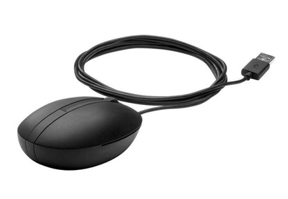 HP Wired Desktop 320M Mouse - 1000DPI,  Optical Red Sensor, USB, Cable Length 18