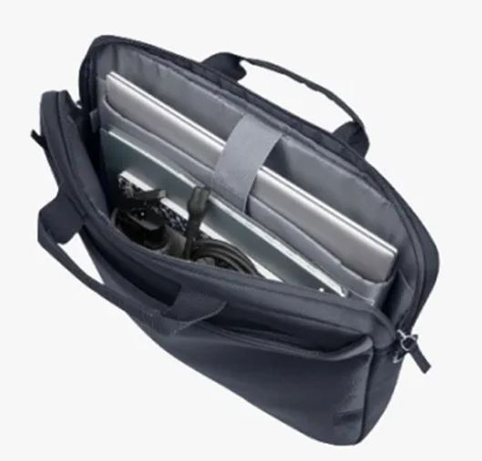 HP Bag 16' 12L Everyday Laptop Briefcase Durable Water-resistant 100% Polyester Padded Removable Shoulder Trolley Strap Fit 16' 15.6' 14' 13' Notebook