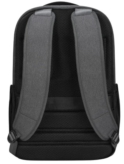 Targus 15.6' 20L Cypress EcoSmart Large Backpack Laptop Notebook Tablet - Up to 15.6', Made with 26 Recycled Water Bottles Grey