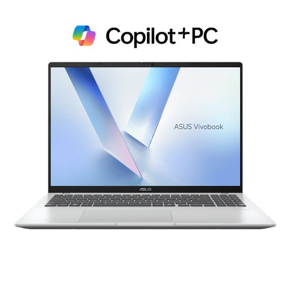 ASUS Vivobook 16' AMD R7 KRACKAN H, WUXGA, 16GB, 1TB, Cool Silver, Win11 Home, Numpad Copilot+ PC notebook-P
