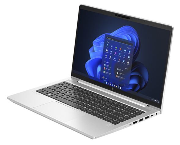 HP EliteBook 645 G10 14' FHD AMD Ryzen 5 7530U 16GB 256GB SSD Windows 11 PRO Integrated WIFI6E Thunderbolt Fingerprint Backlit 1yr OS 1.4kg