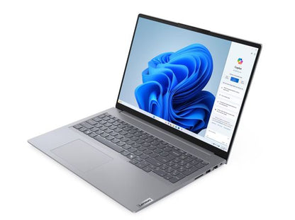 LENOVO ThinkBook 16 G7 16' WUXGA AMD Ryzen R5-7535HS 16GB DDR5 512GB SSD Windows 11 PRO AMD 660M GPU Thunderbolt Fingerprint 1yr OS 1.7kg ~i5