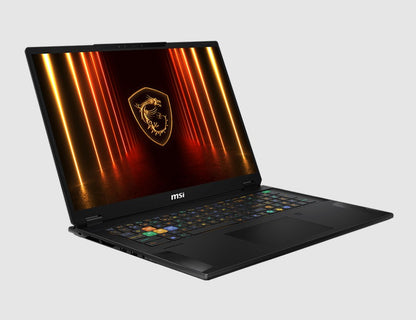 MSI Stealth Series Gaming Laptop 18' UHD AMD Ryzen™ AI 9 HX 370 Processor DDR5