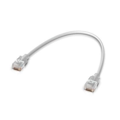 Ubiquiti UniFi Etherlighting Patch Cable,0.3M  Nano-thin Patch Cable With 2.5 GbE Support Designed sShow Etherlighting Effects