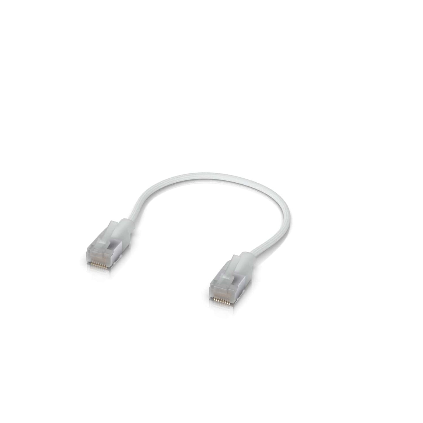 Ubiquiti UniFi Premium Patch Cable,1M, White, Ultra-Thin Braided Patch Cable, Designed Optimized 10 GbE Networking