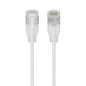 Ubiquiti UniFi Premium Patch Cable,2M, White, Ultra-Thin Braided Patch Cable, Designed Optimized 10 GbE Networking