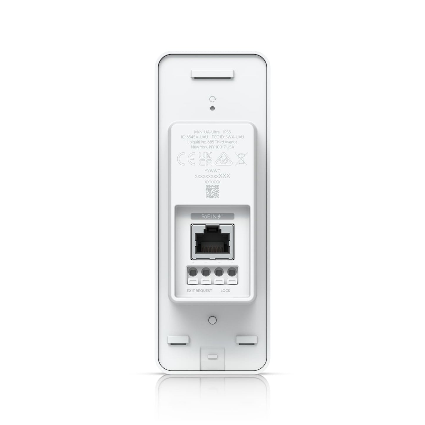 Ubiquiti Access Ultra,Tamper-resistant Access Reader, Built-in Hub,12V/1A,PoE+, Max Power 18W,Single-door Entry Control From One Device,IP55
