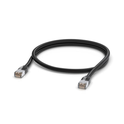 Ubiquiti UniFi Patch Cable Outdoor 1M Black, Single Unit, All-weather, RJ45 Ethe
