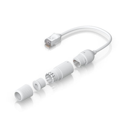Ubiquiti Easy Cable, 2-Pack, Shielded, Ultra-thin Extension Cable, Waterproof Cap, Designed For Tight Spaces & Last Inch Reach Installations.