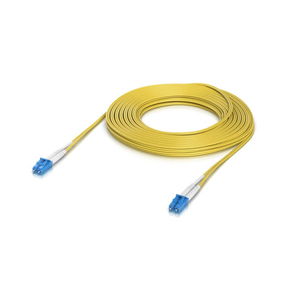 Ubiquiti OS2 Duplex LC UPC Fiber Patch Cable, Length 15M, Lightweight Fiber Patc