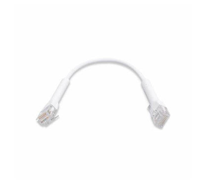 Ubiquiti UniFi Patch Cable Single Unit, 3m, White, End Bendable to 90 Degree, RJ45 Ethernet Cable, Cat6, Ultra-Thin 3mm Diameter