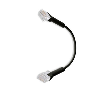Ubiquiti UniFi Patch Cable Single Unit, 5m, Black, End Bendable to 90 Degree, RJ