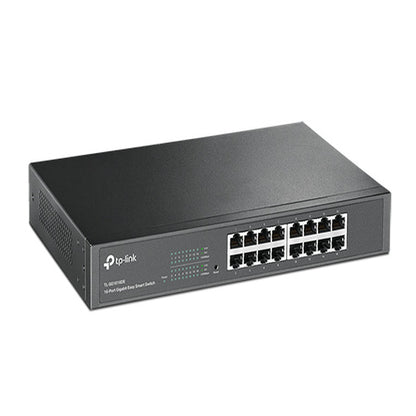 TP-Link TL-SG1016DE 16-Port Gigabit Easy Smart Switch Network Monitoring, Traffi