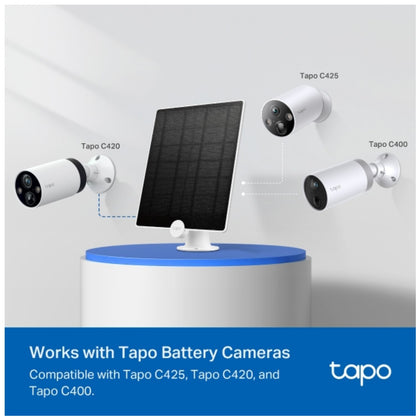 TP-Link Tapo A200 Tapo Solar Panel, Up to 4.5W Charging Power, 4M Charging Cable