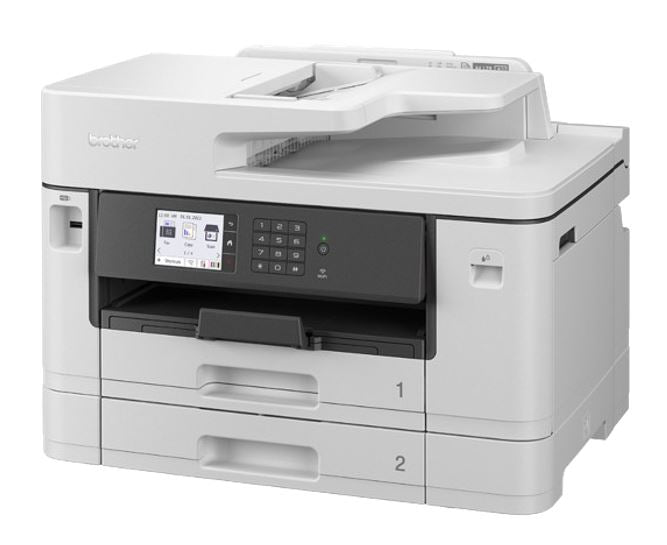 Brother J5740DW A3 Business Inkjet Multi-Function Printer with print speeds of 2