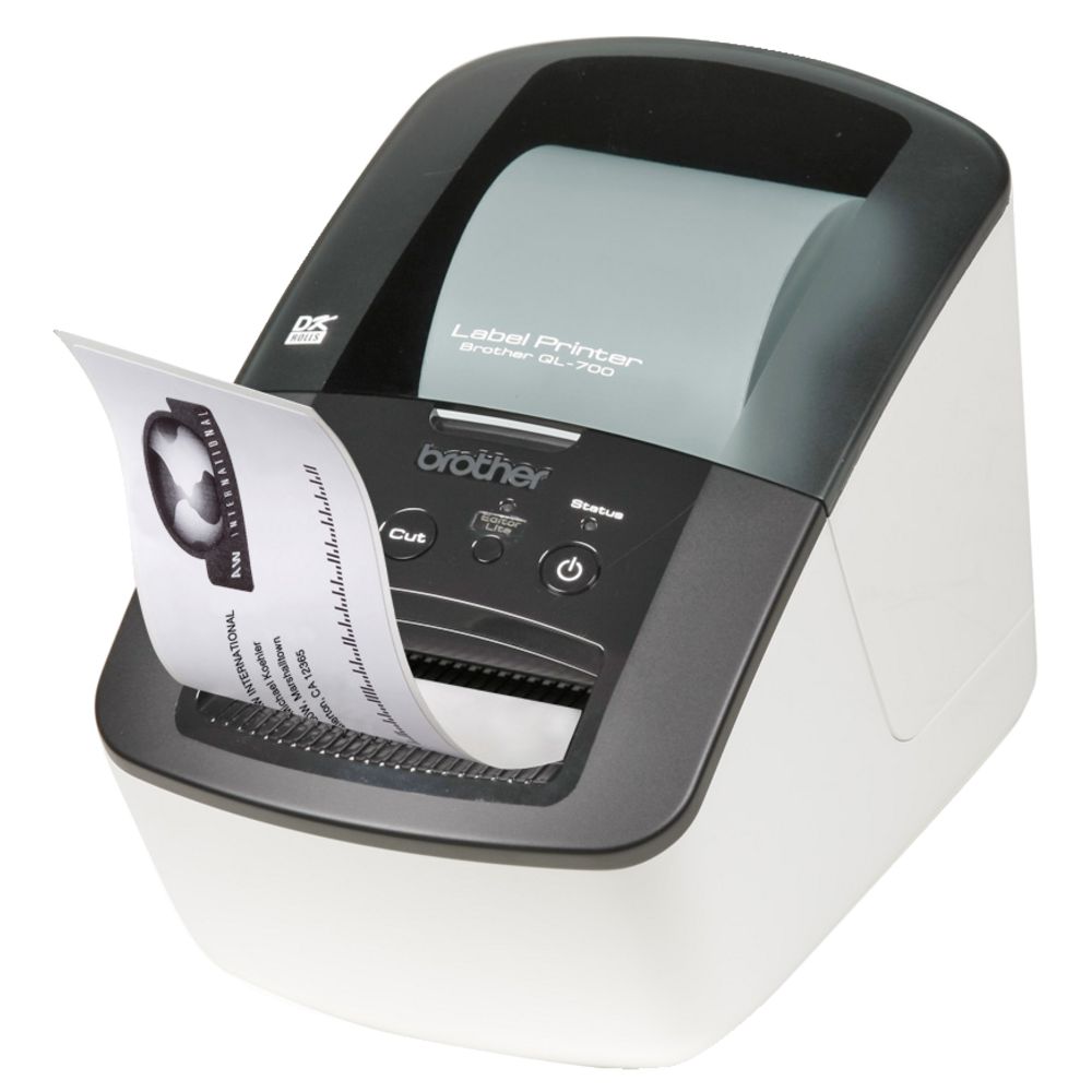 Brother QL-700 HIGH SPEED PROFESSIONAL PC/MAC LABEL PRINTER / UP TO 62MM, 3 Year